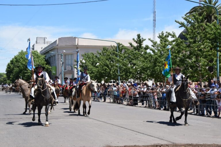 Las instituciones fueron las protagonistas del desfile