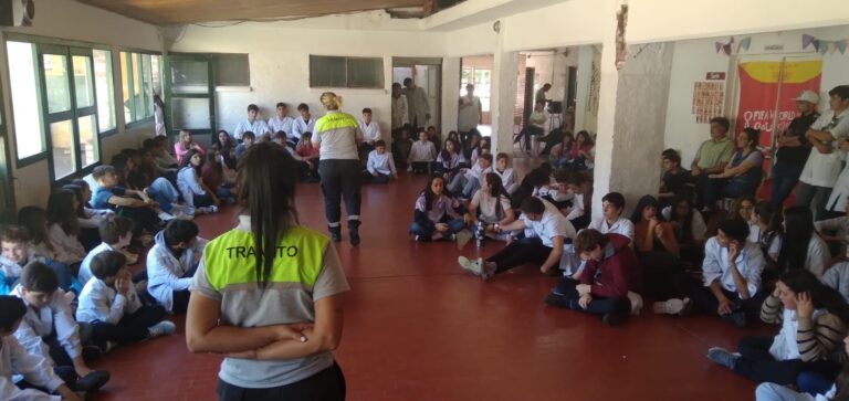 Educación Vial: continúa la campaña