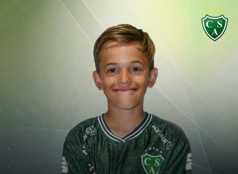 Simón Bazzetta jugó el Sudamericano Infantil con Sarmiento de Junín