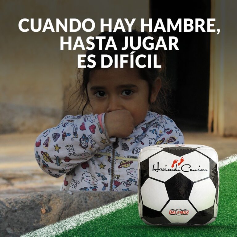 Haciendo Camino: Cuando hay hambre, hasta jugar es difícil