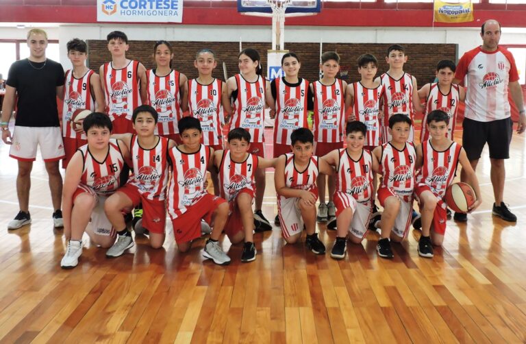 En U12: Atlético 9 de Julio ganó otro certamen de Básquet