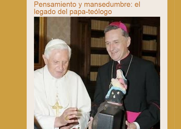 Misa por Benedicto XVI, hoy en Catedral
