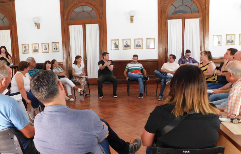 Cooperativas se reunieron con el Concejo Deliberante