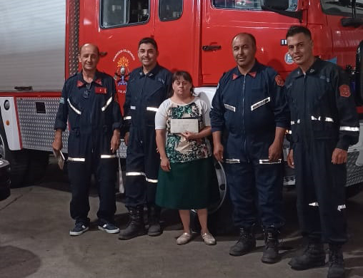 Bomberos recibió una donación