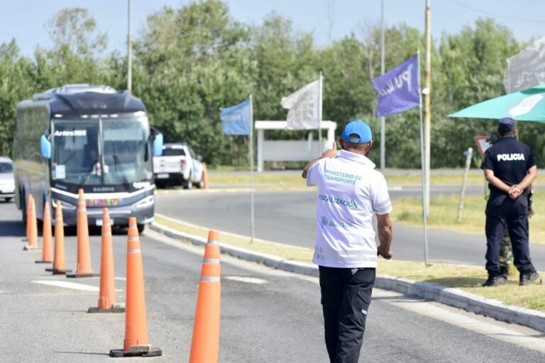 Controlaron más de 2 mil colectivos y combis