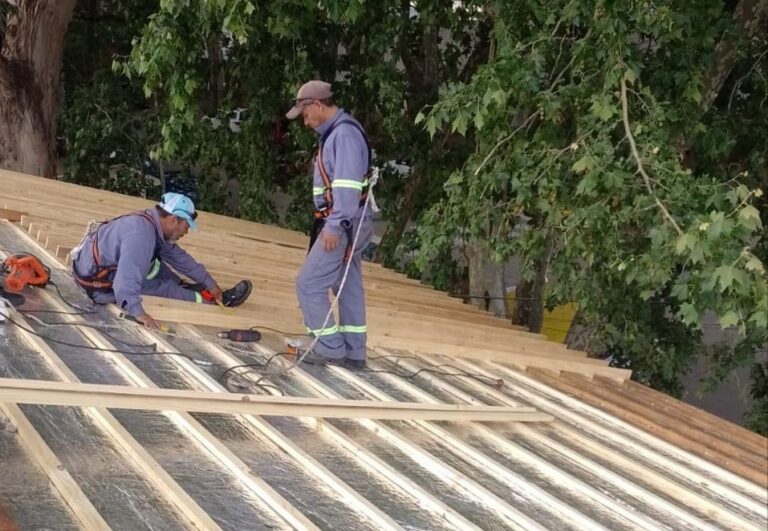 Remodelaron el techo del Hospital «Julio de Vedia»