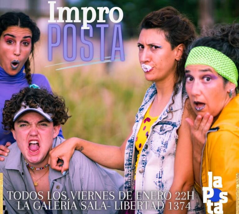 Se presenta el espectáculo teatral «ImproPosta»