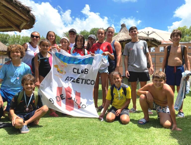 Natación: el equipo de Atlético presente en Junín