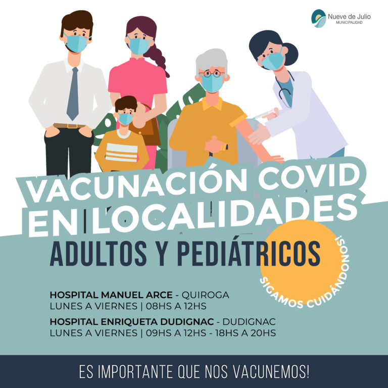 Vacunacion COVID en localidades