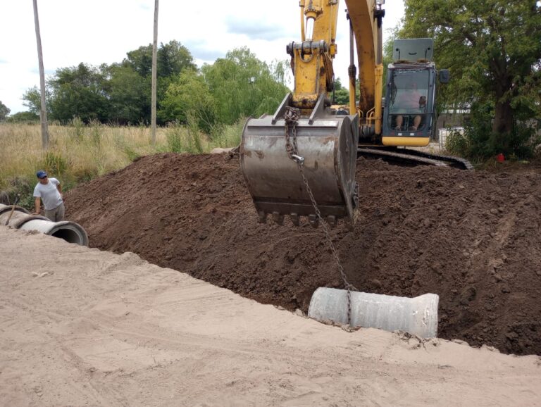 Importantes trabajos en la localidad de French