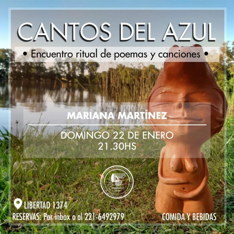 Este domingo se presenta «Cantos del Azul» de Mariana Martínez