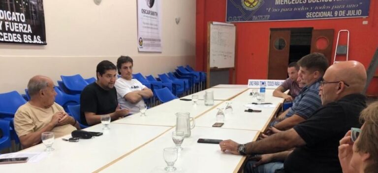 Concejales de la UCR se reunieron con la CGT local