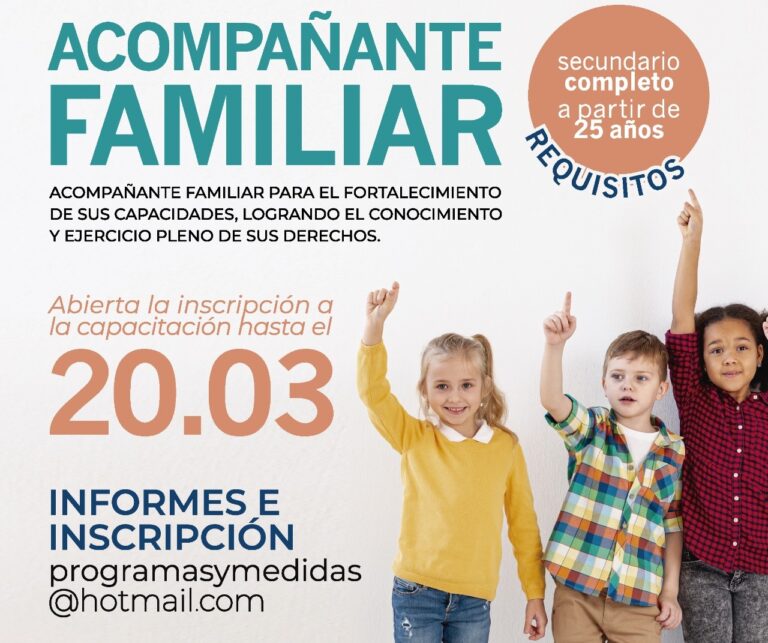 Nueva formación de Acompañante Familiar