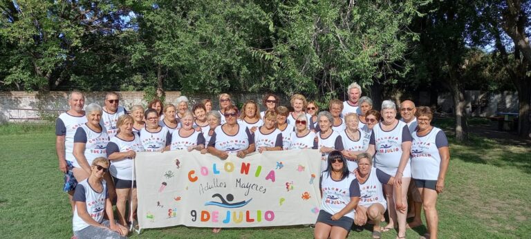 Adultos Mayores: culminó la Colonia