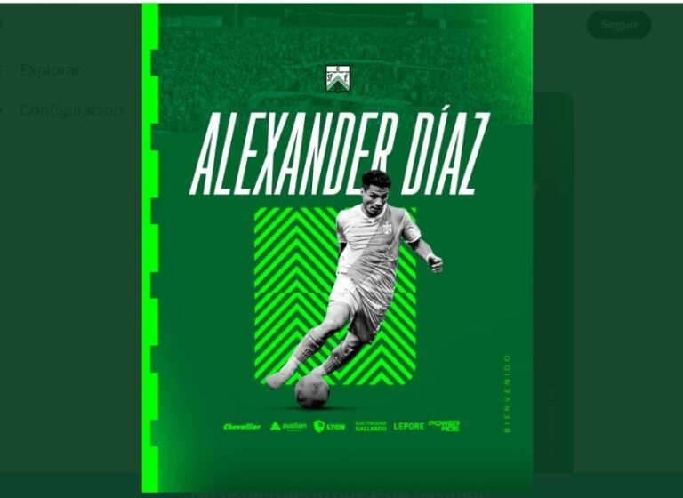 Alexander Díaz jugará en 2023 en Ferro