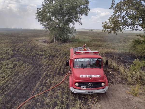 Ardua labor de Bomberos, durante el fin de semana