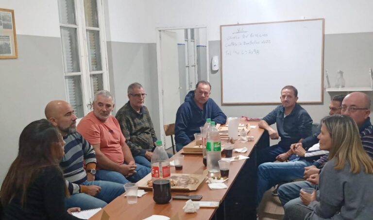 Bomberos de Patricios recibieron a autoridades