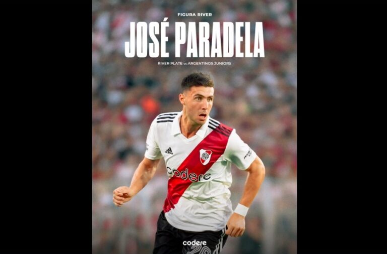 José Paradela fue elegido figura en River