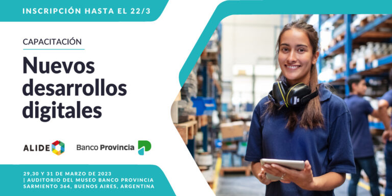 Banco Provincia y ALIDE capacitarán a gerentes, jefes y profesionales