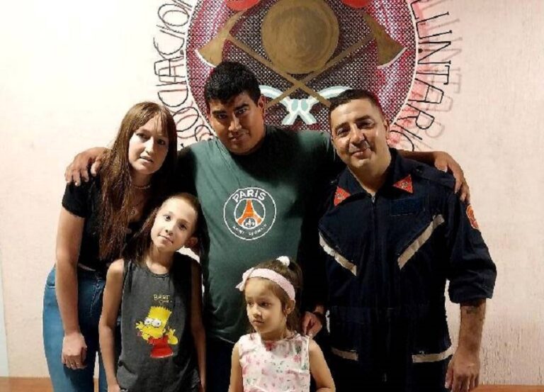 Un bombero de 9 de Julio salvó a una niña