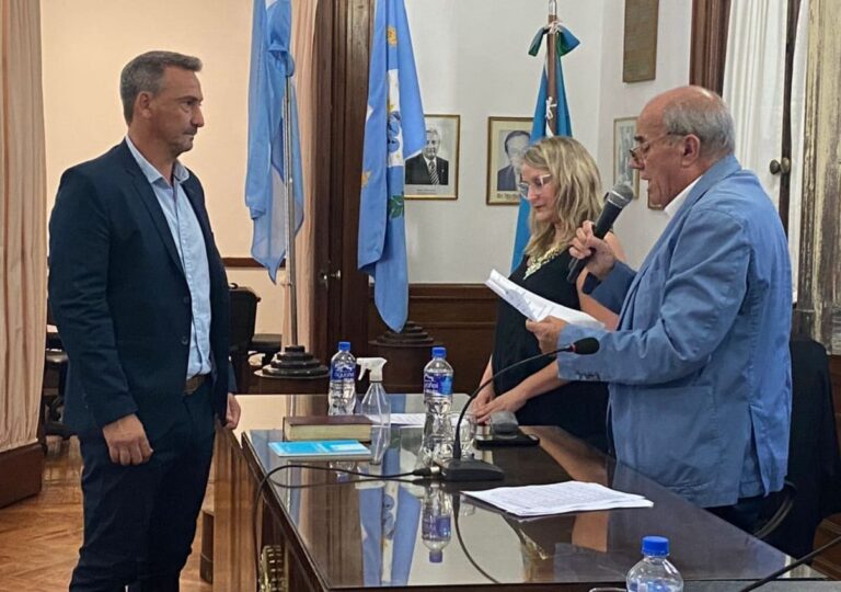 Pablo Giacomino asumió en lugar de Néstor Zabaleta