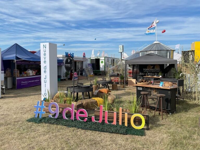 9 de Julio está presente en Expoagro 2023