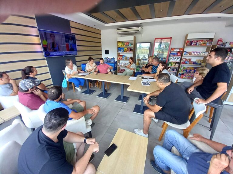 Acceso a Naón: concejales se reunieron con vecinos
