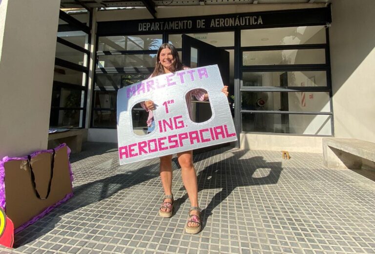 Argentina tiene su primera ingeniera aeroespacial formada en el país