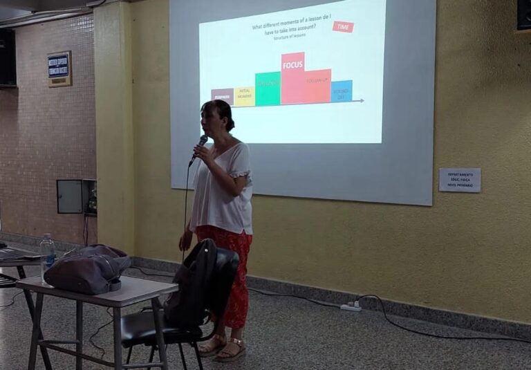 Se realizó un taller de Inglés a cargo de Myrian Casamassima