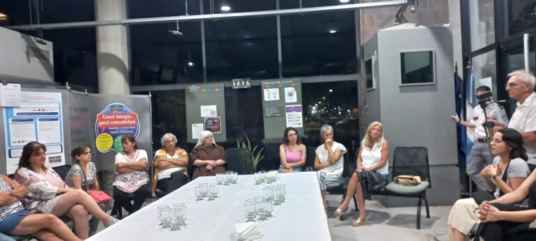 Mujeres participaron de un encuentro