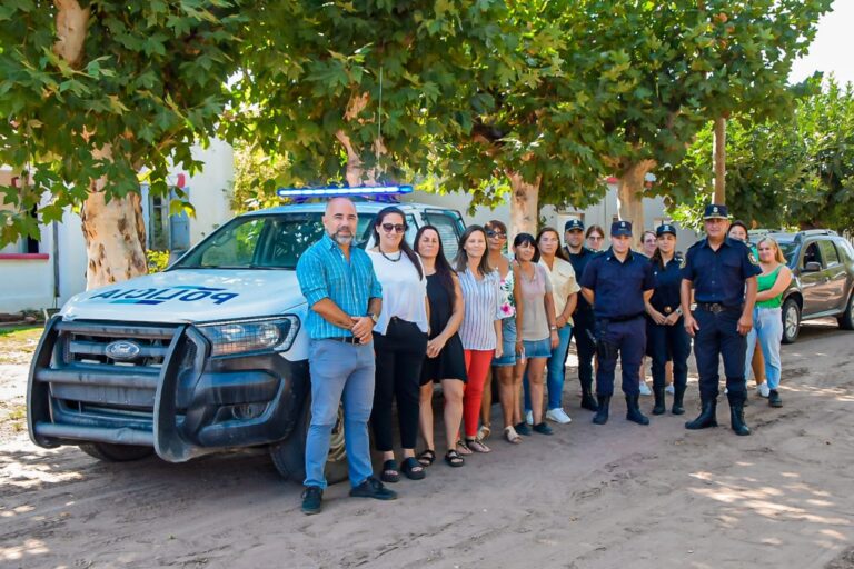 Naón: entregaron nuevo móvil policial