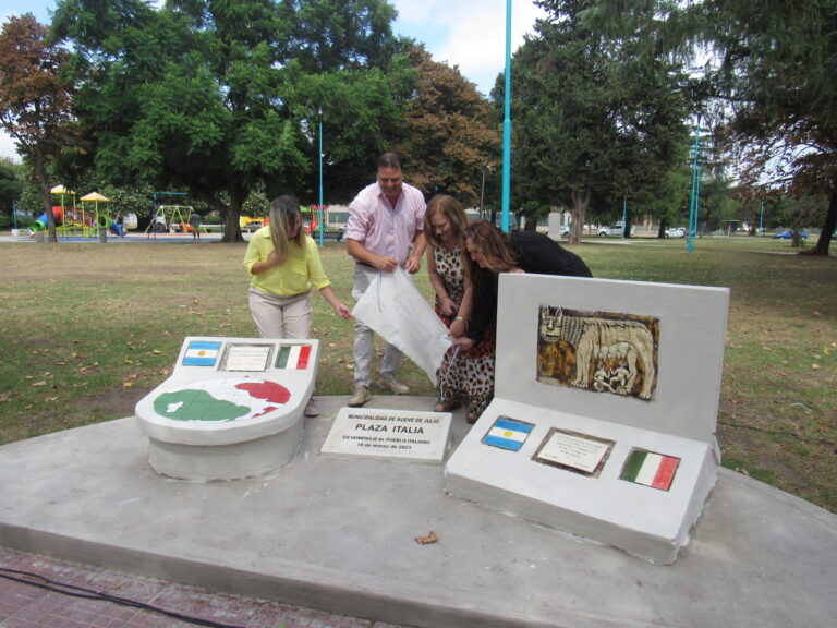Presentaron las obras de Plaza Italia