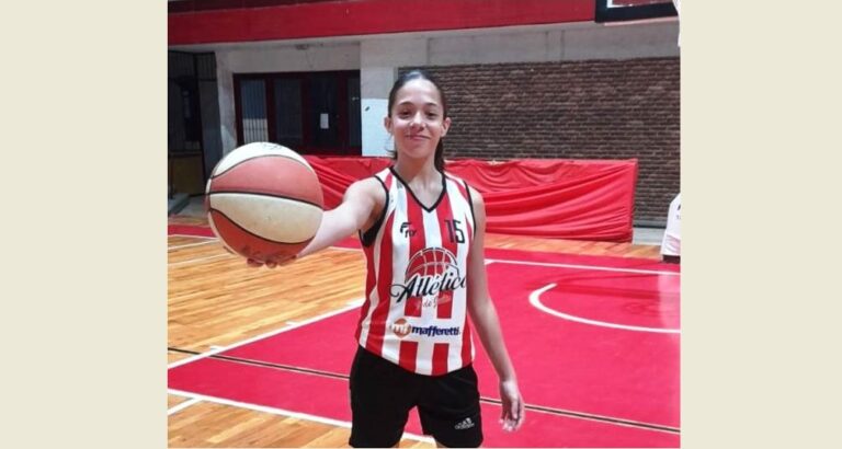 Básquet: Angelina Puntieri fue convocada a la Selección Provincial