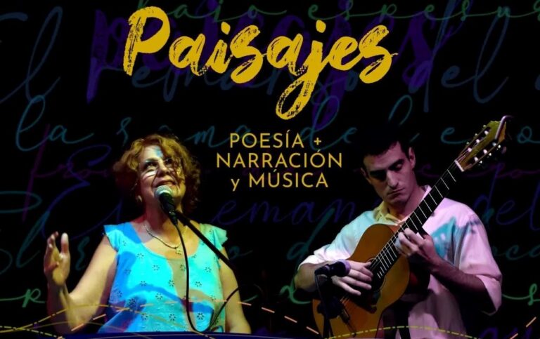 “Paisajes” fusiona la música y la literatura