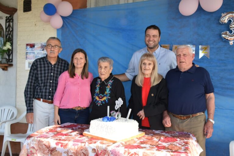 Estuvo de festejo el Centro de Jubilados de Naón