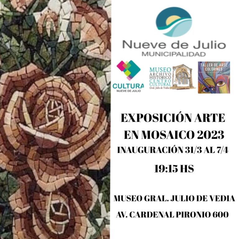 En el Museo: exposición de arte en mosaico