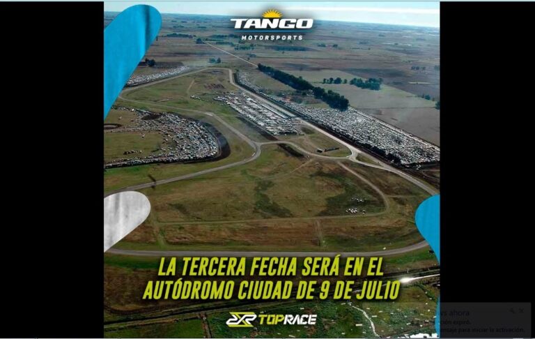 El Autódromo de 9 de Julio recibirá al Top Race