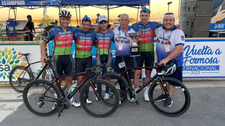 Ciclismo: Agustín Martínez corrió la «Vuelta a Formosa»