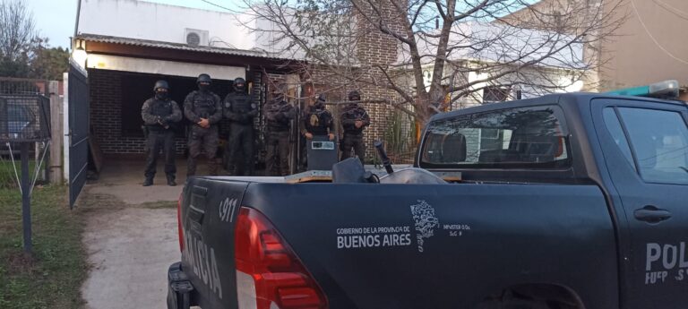 Cuatro allanamientos en Quiroga: secuestran elementos