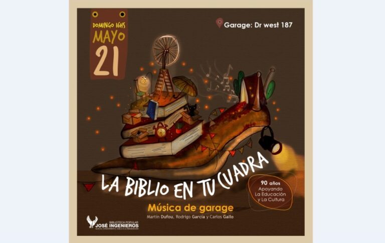 «Música de garage»: la Biblioteca sale a los barrios