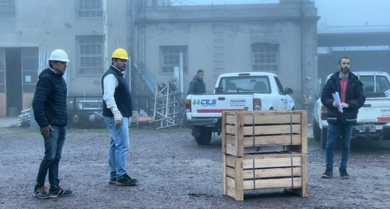 La CEyS recibió elementos para la Estación Transformadora