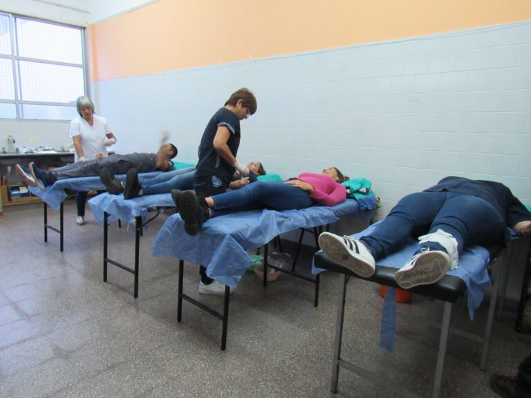 Colecta de Sangre: 38 donantes hicieron su aporte