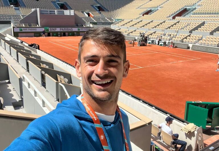 Mariano Navone está listo para jugar Roland Garros