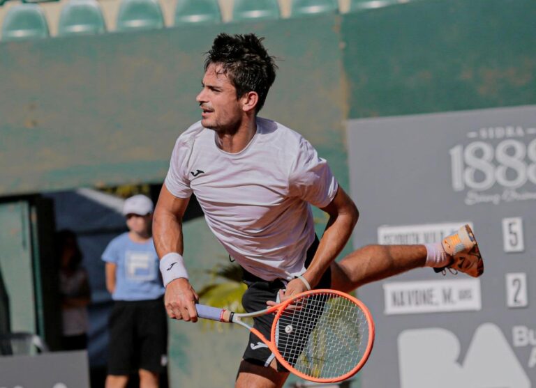 Mariano Navone fue semifinalista en el Challenger de Buenos Aires