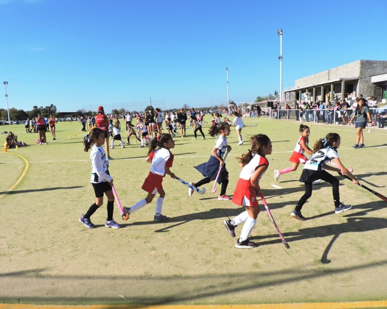 Se realizó un Encuentro de mini hockey