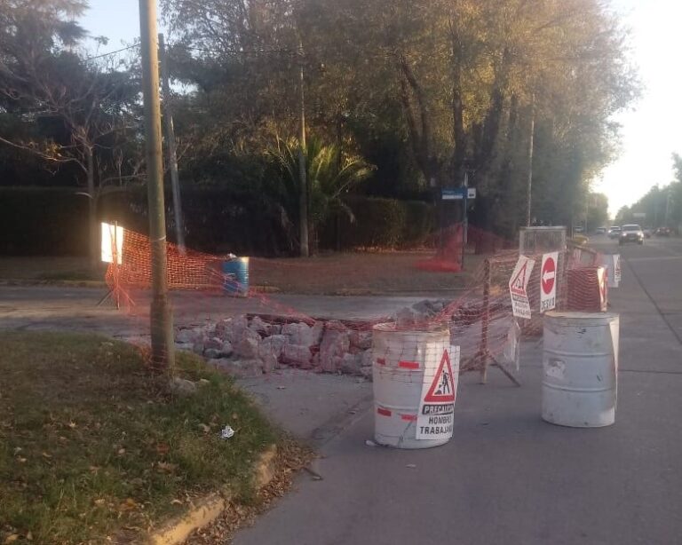 Obras de reparación en calles de la Ciudad
