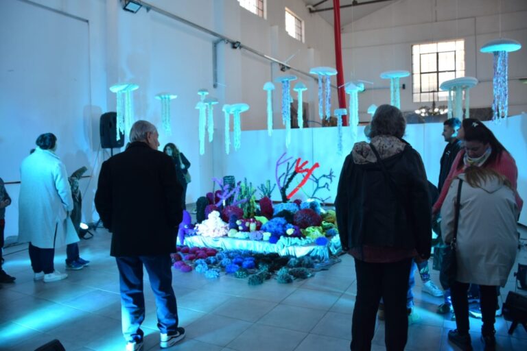 Se inauguró la muestra de arte textil de Elida Arocas