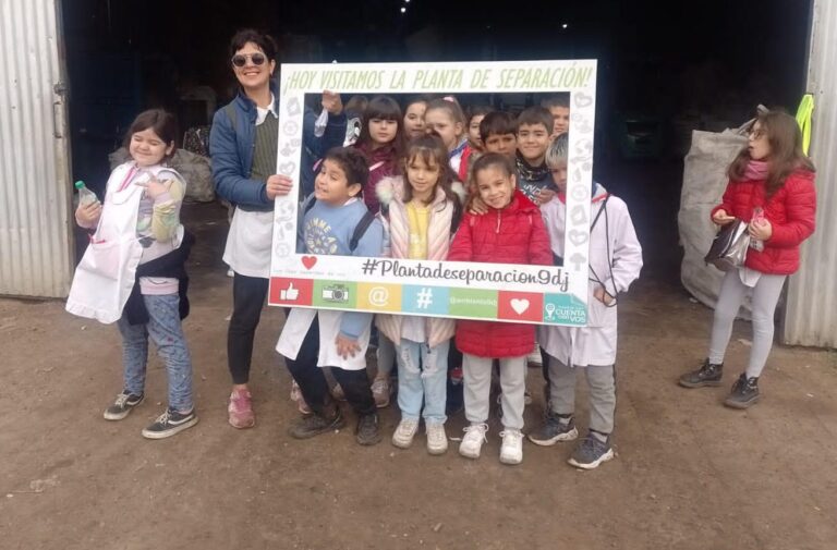 Gestión Ambiental: venta de reciclables y visita a la planta