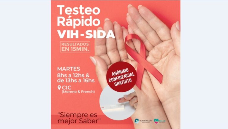 Testeos Rápidos de HIV: Anónimos, confidenciales y gratuitos