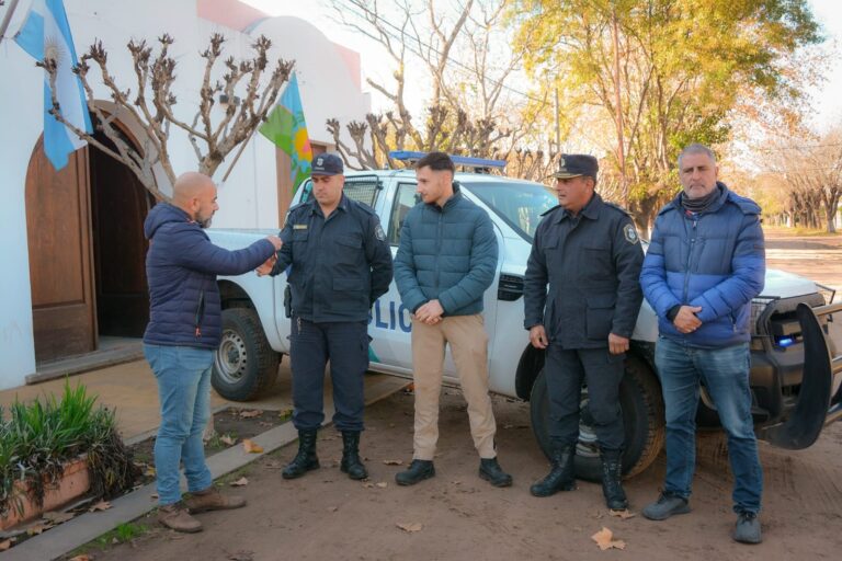 La localidad de La Niña recibió un Patrullero